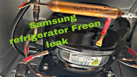 freon leak mini fridge|Mini fridge freon leak